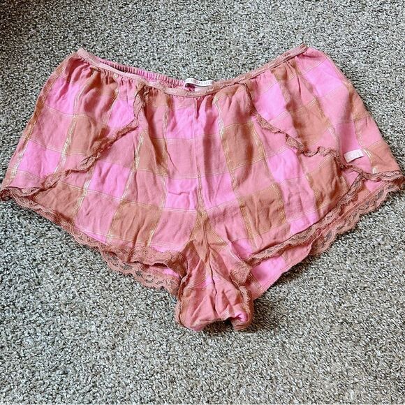 Victoria's Secret Other - Victoria's Secret Pink and Orange Plaid Shorts